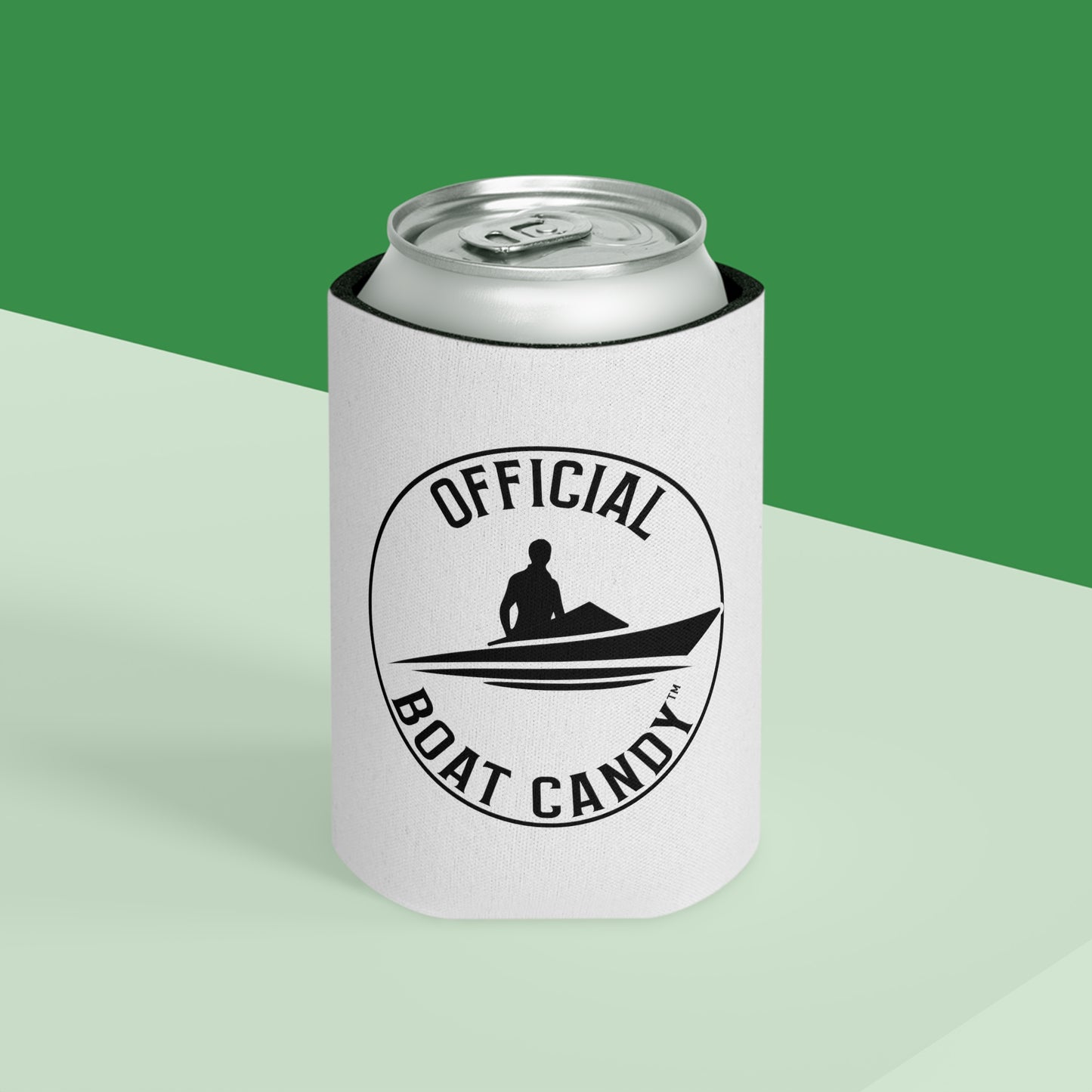Can Cooler Coozie - Male Logo - Black