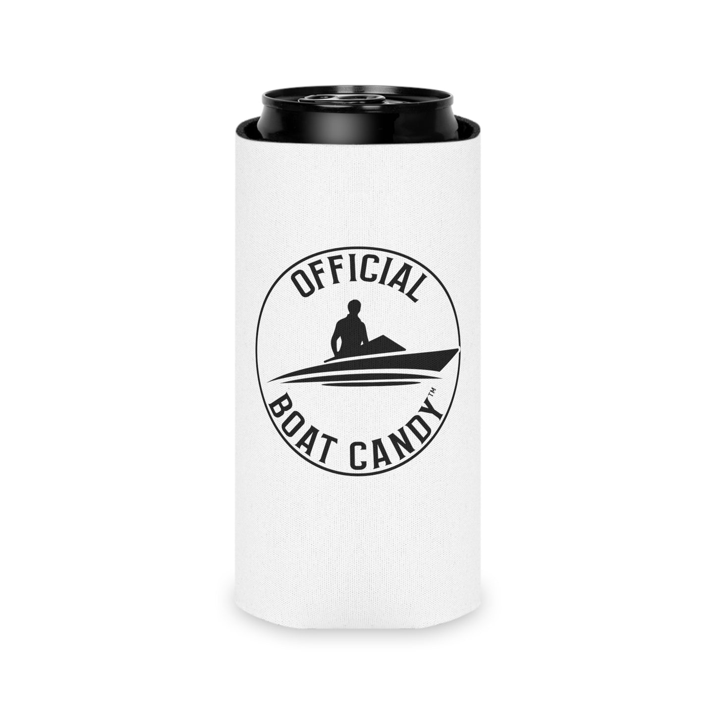 Can Cooler Coozie - Male Logo - Black