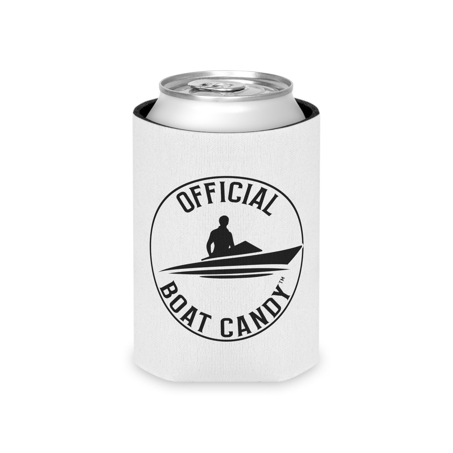 Can Cooler Coozie - Male Logo - Black