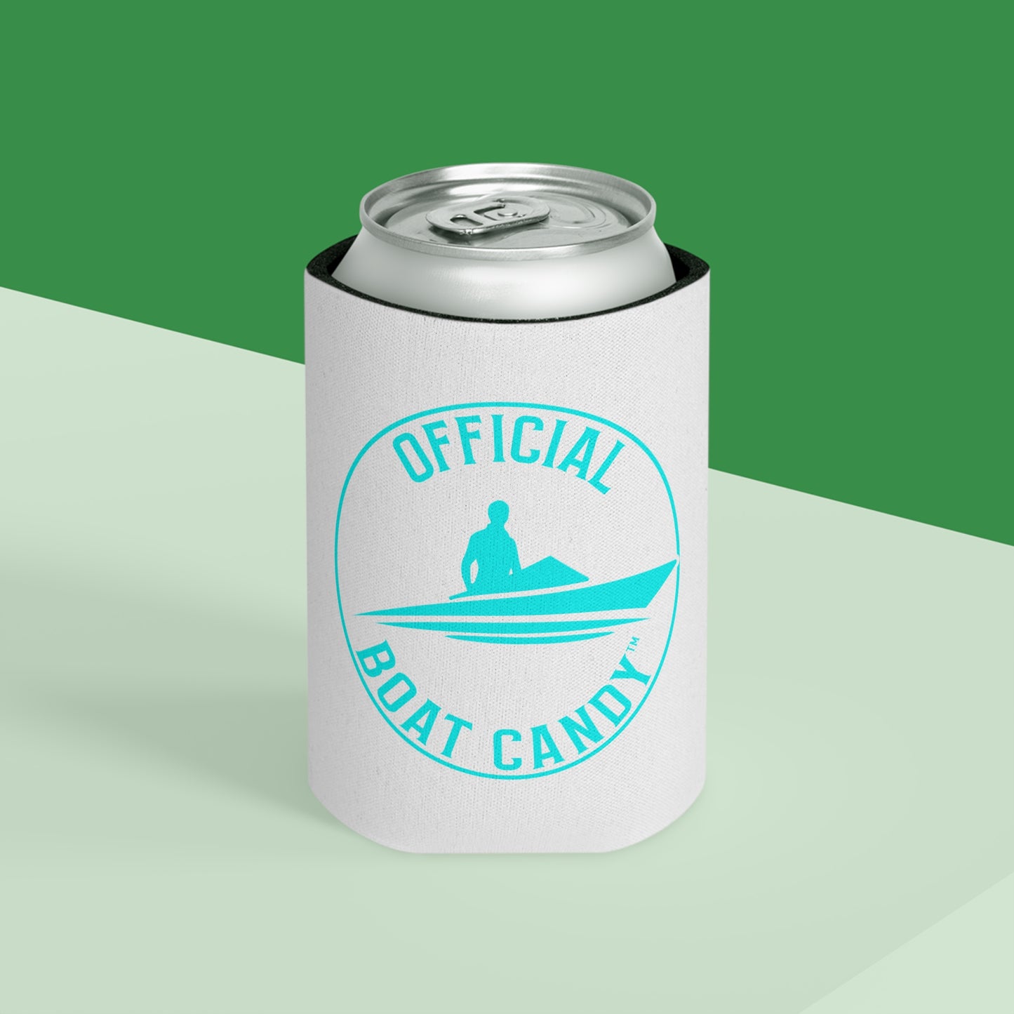 Can Cooler Coozie - Male Logo - Blue