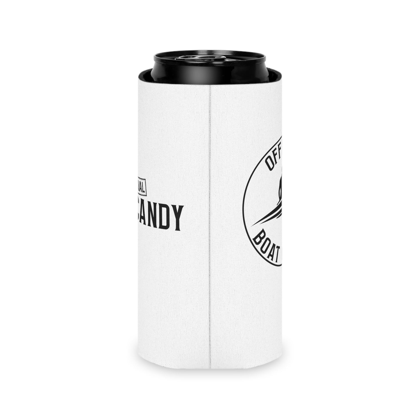 Can Cooler Coozie - Male Logo - Black