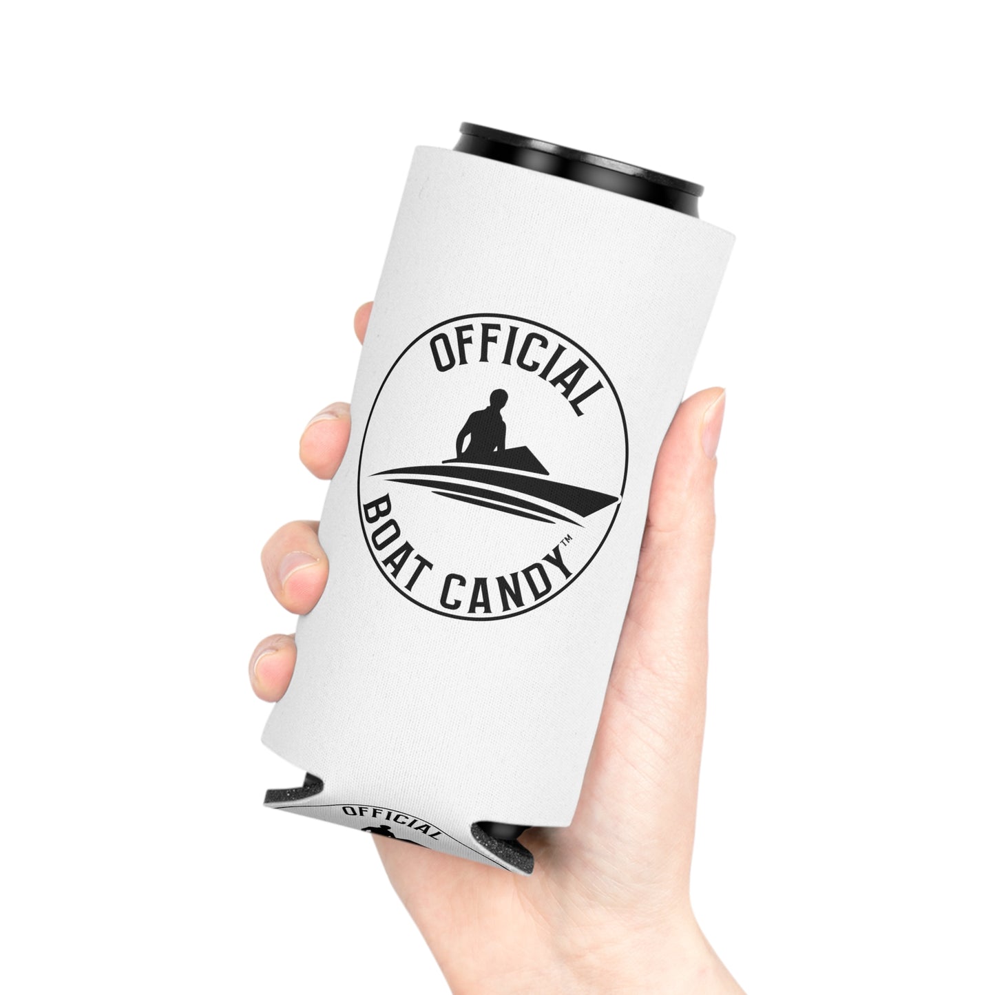 Can Cooler Coozie - Male Logo - Black