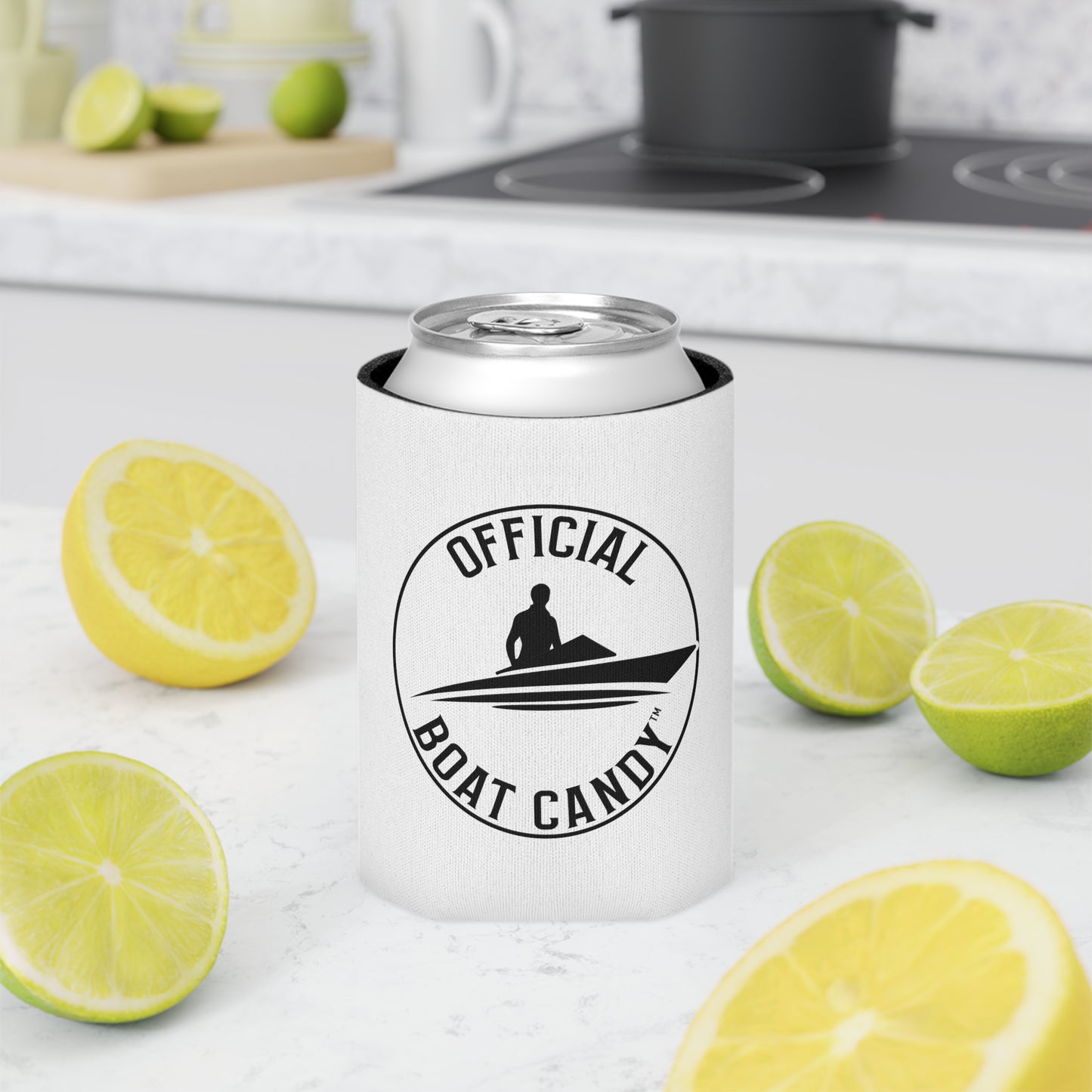 Can Cooler Coozie - Male Logo - Black
