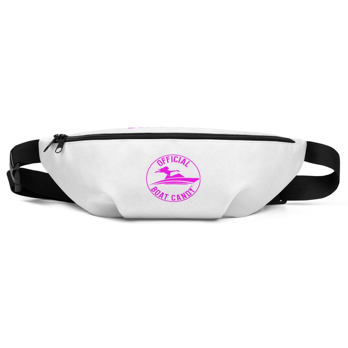 Fanny Pack - Female Logo - Neon Pink on White