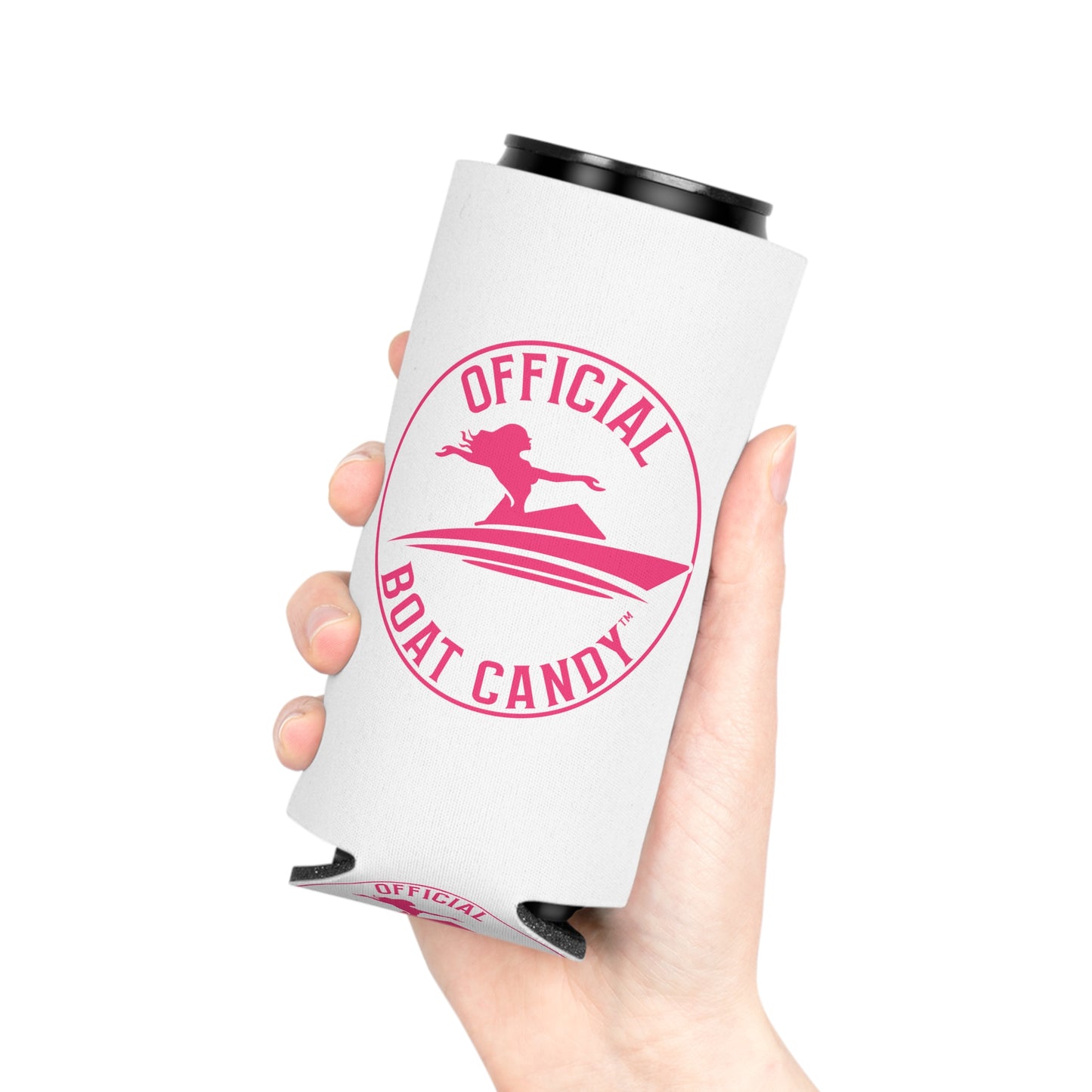 Can Cooler Coozie - Female Logo & S2 - Roseo