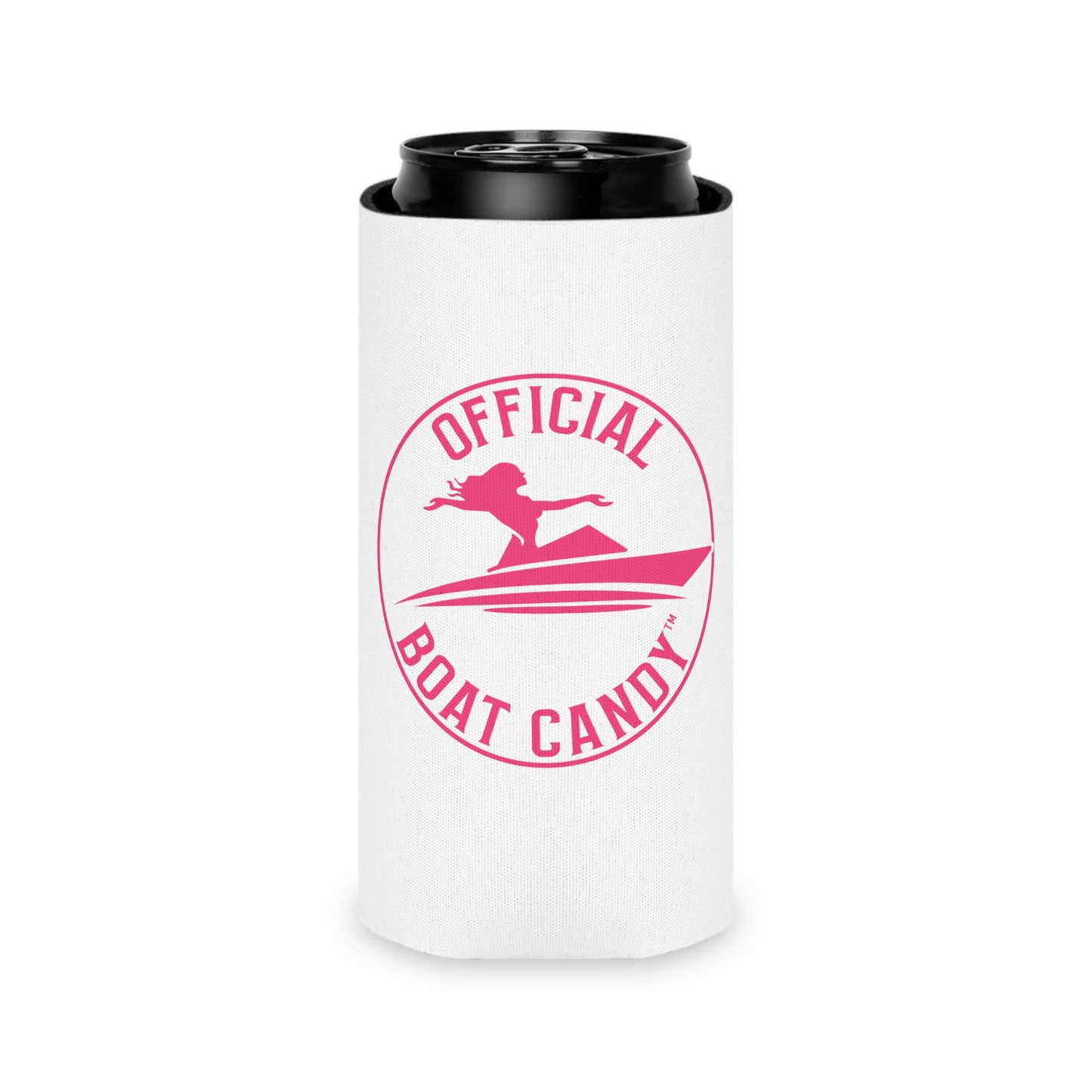 Can Cooler Coozie - Female Logo & S2 - Roseo