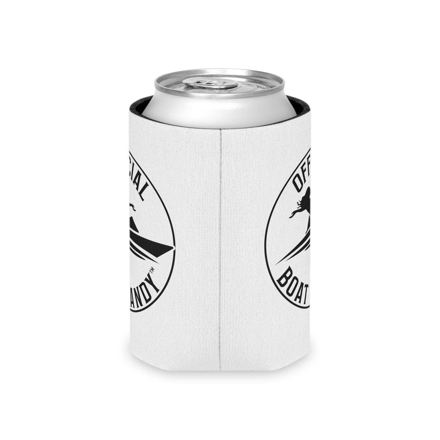 Can Cooler Coozie - Female Logo - Black