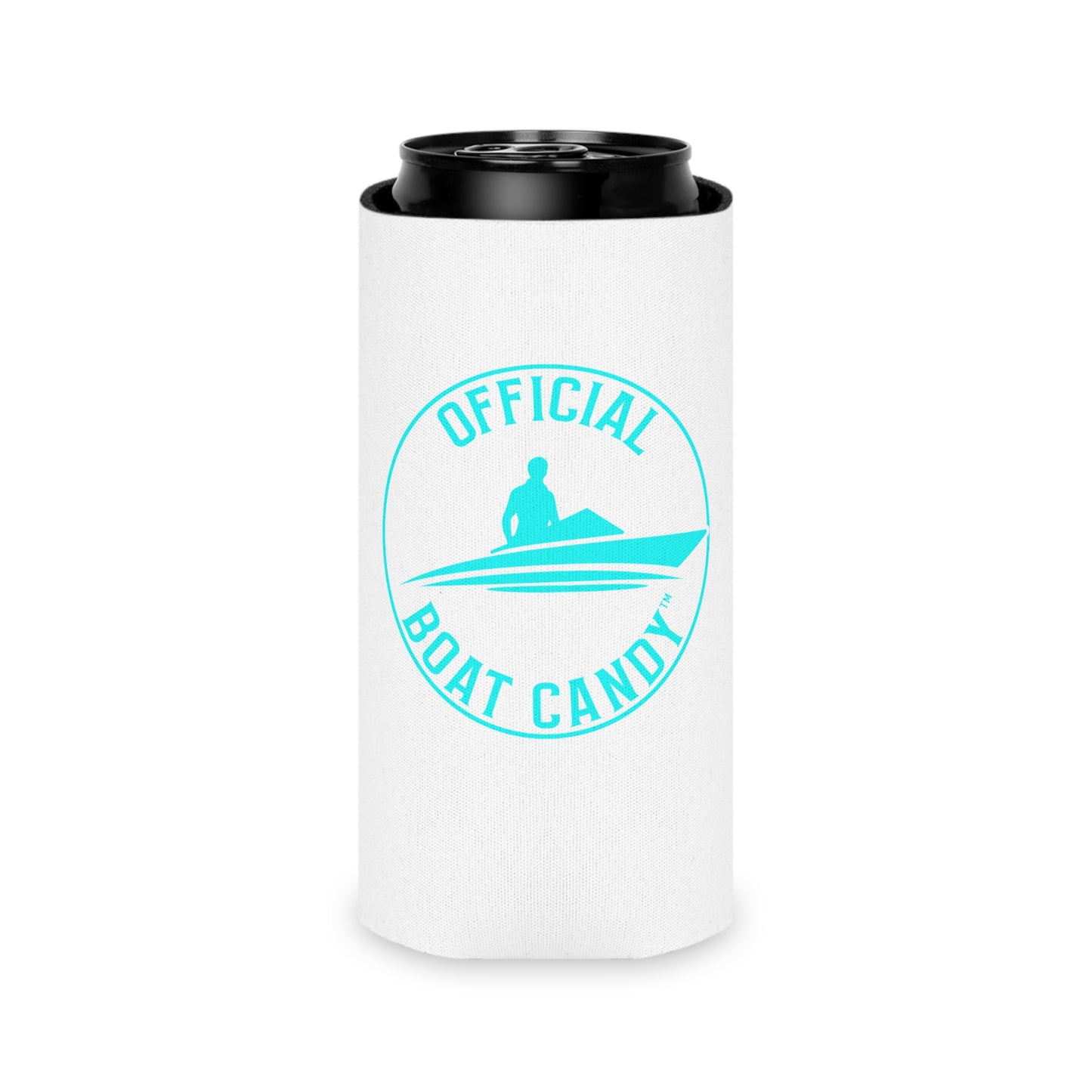 Can Cooler Coozie - Male Logo - Blue