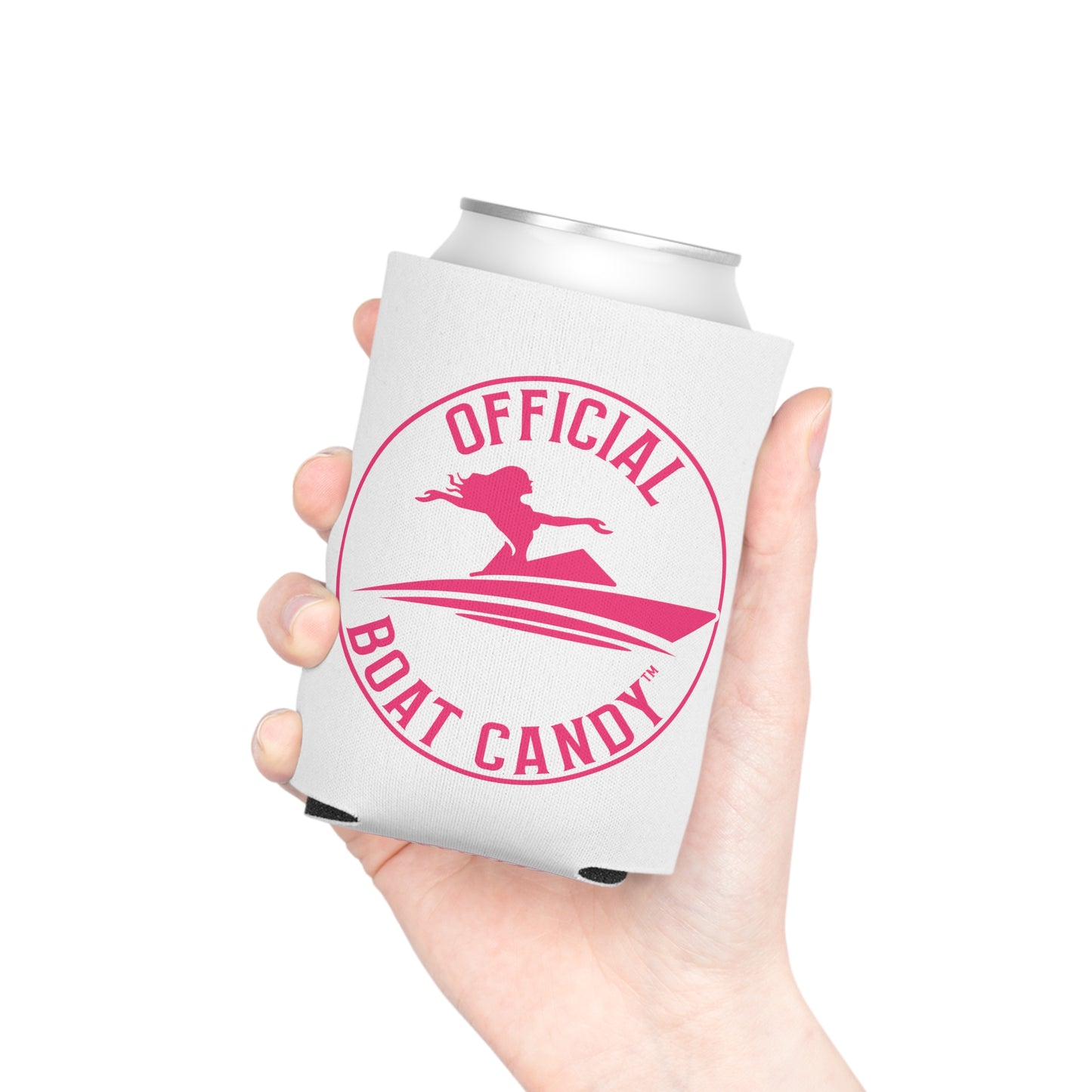 Can Cooler Coozie - Female Logo & S2 - Roseo