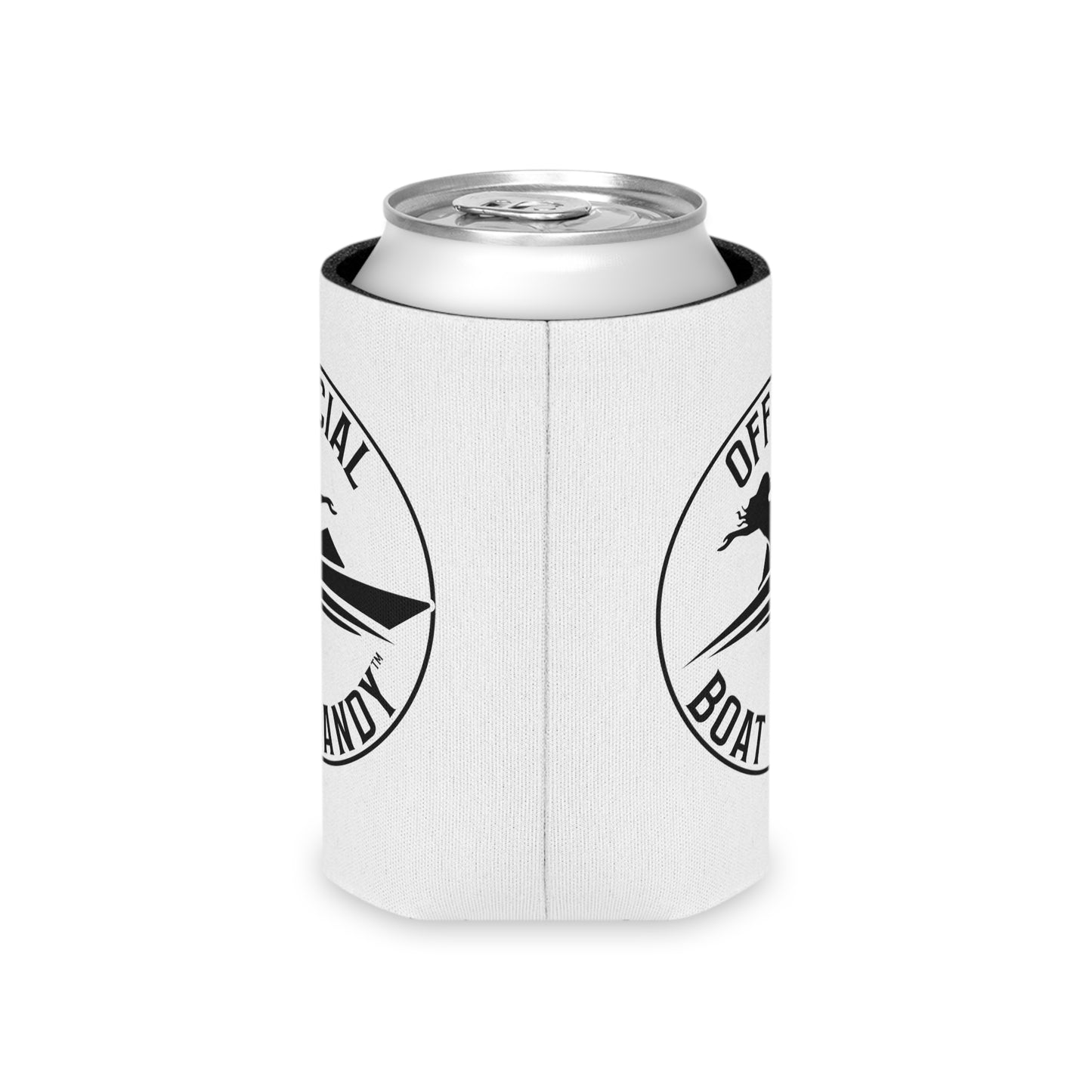 Can Cooler Coozie - Female Logo - Black