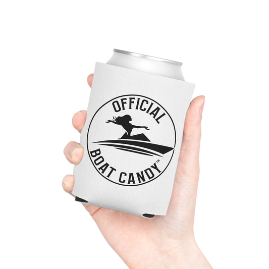 Can Cooler Coozie - Female Logo - Black