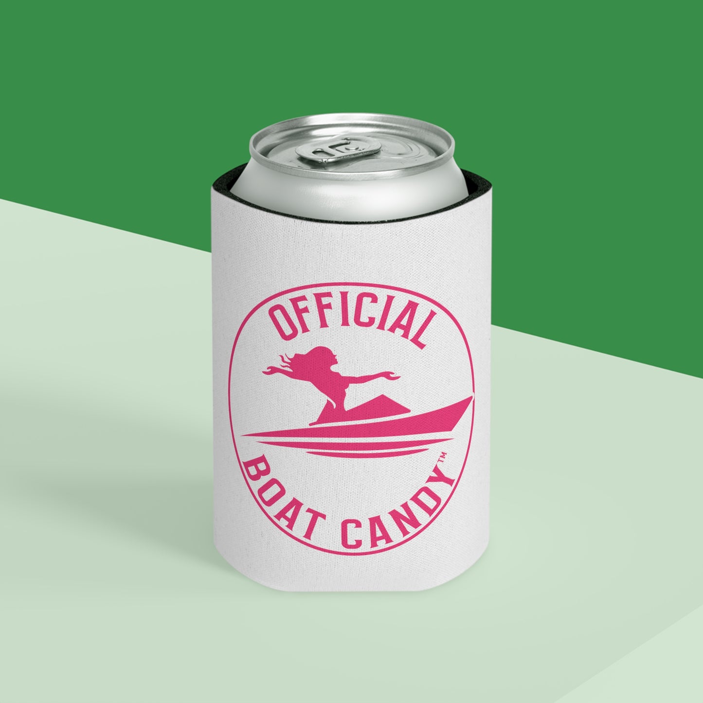 Can Cooler Coozie - Female Logo & S2 - Roseo